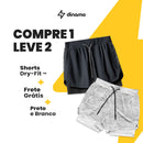 Shorts Dry-Fit de Compressão Dinamo - COMPRE 1 LEVE 2 + FRETE GRÁTIS